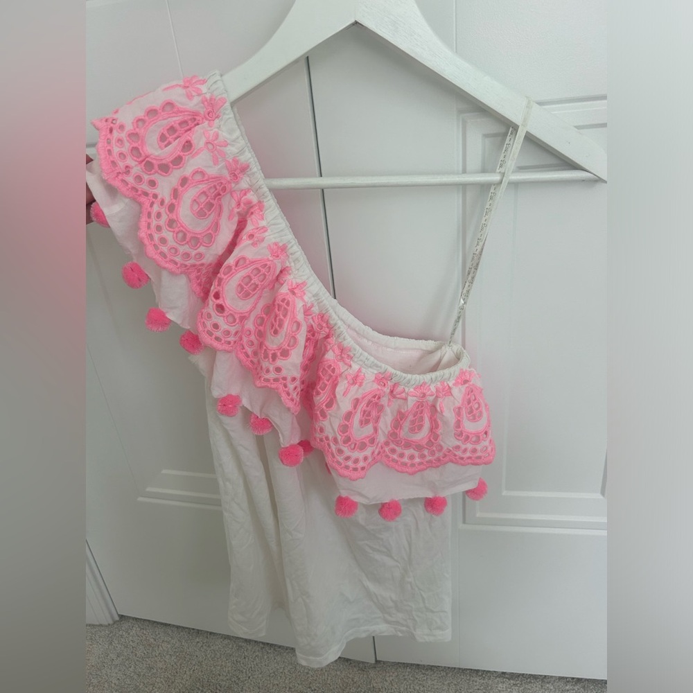Lily Pulitzer one shoulder top